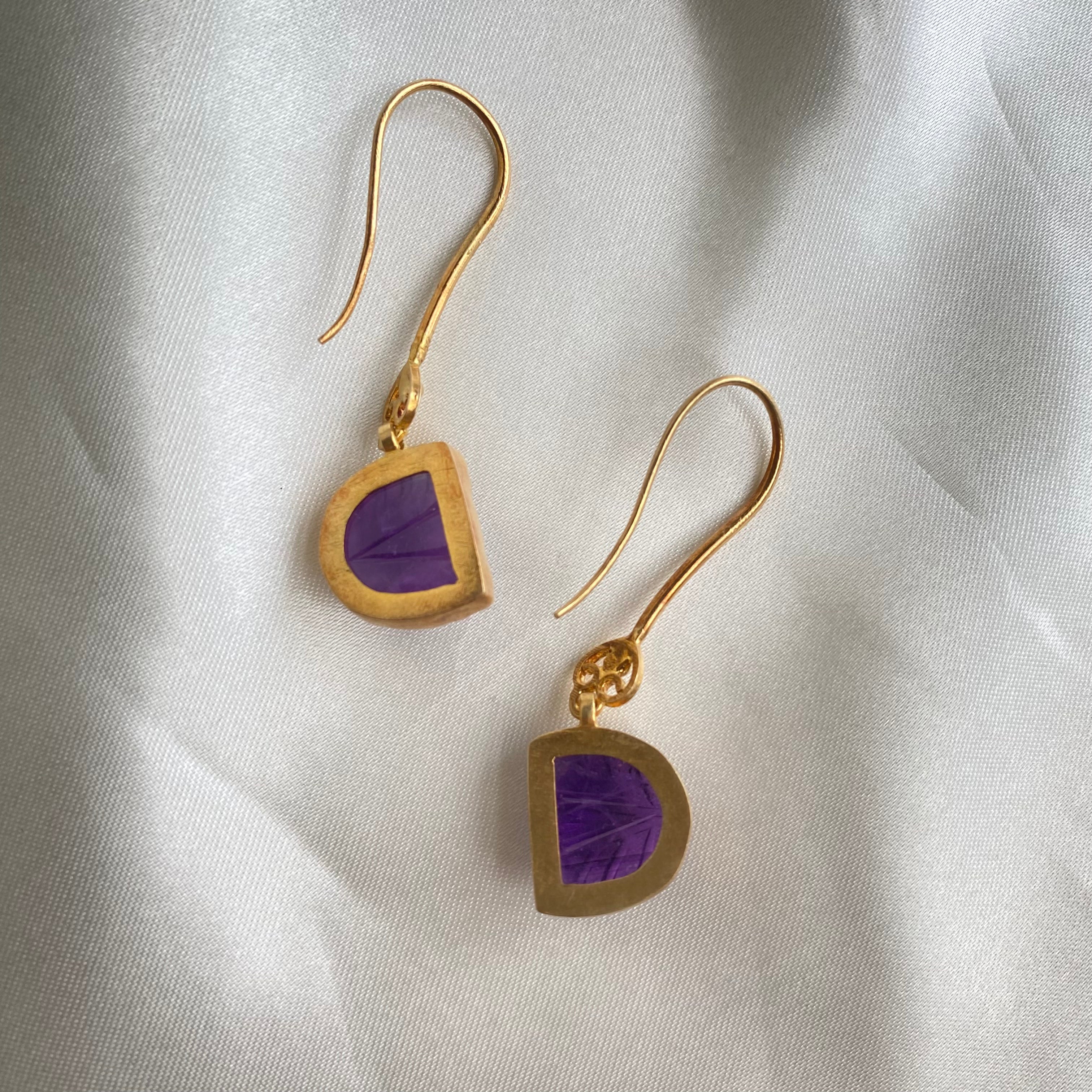 Violet Amethyst Drops