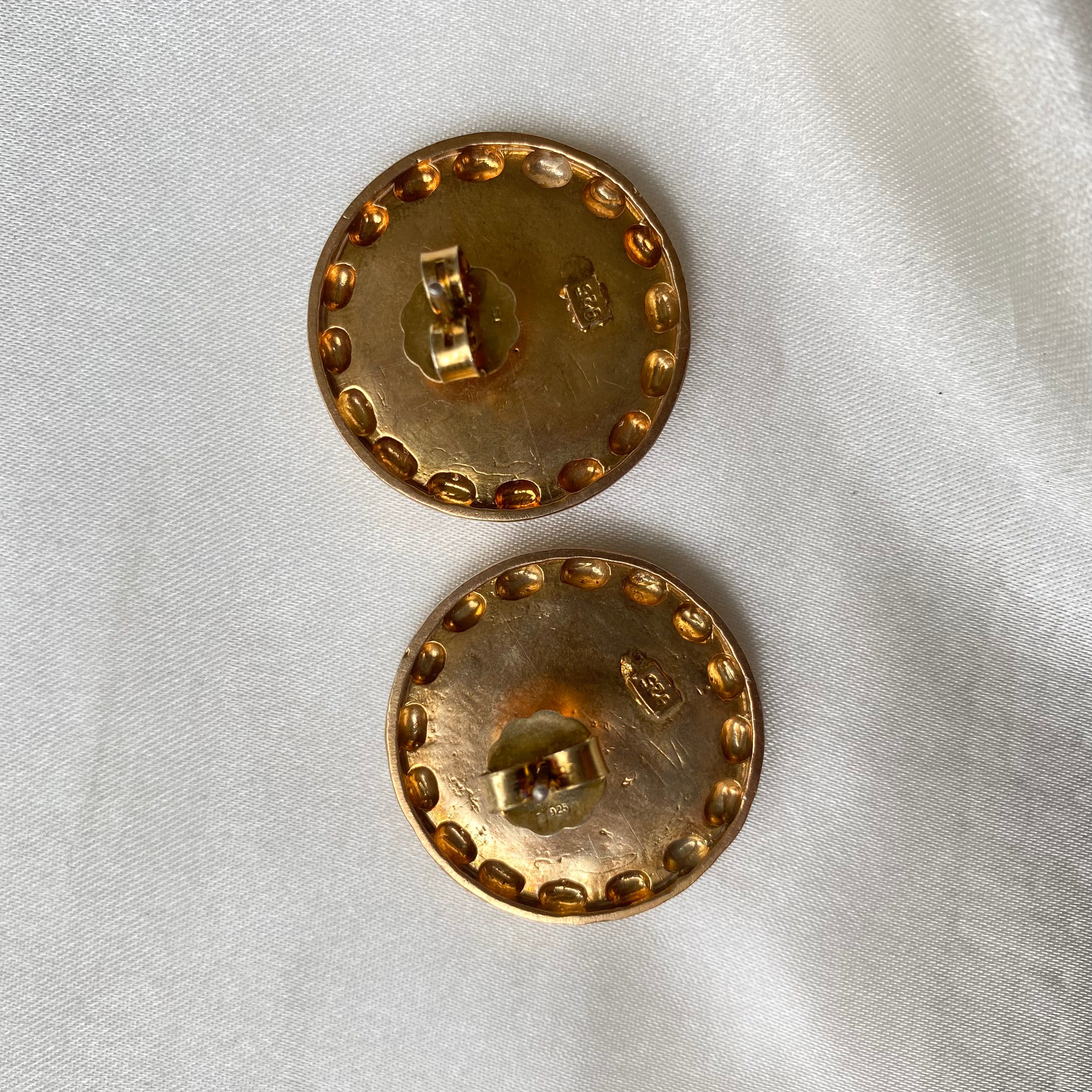 Mosaic Flower Studs