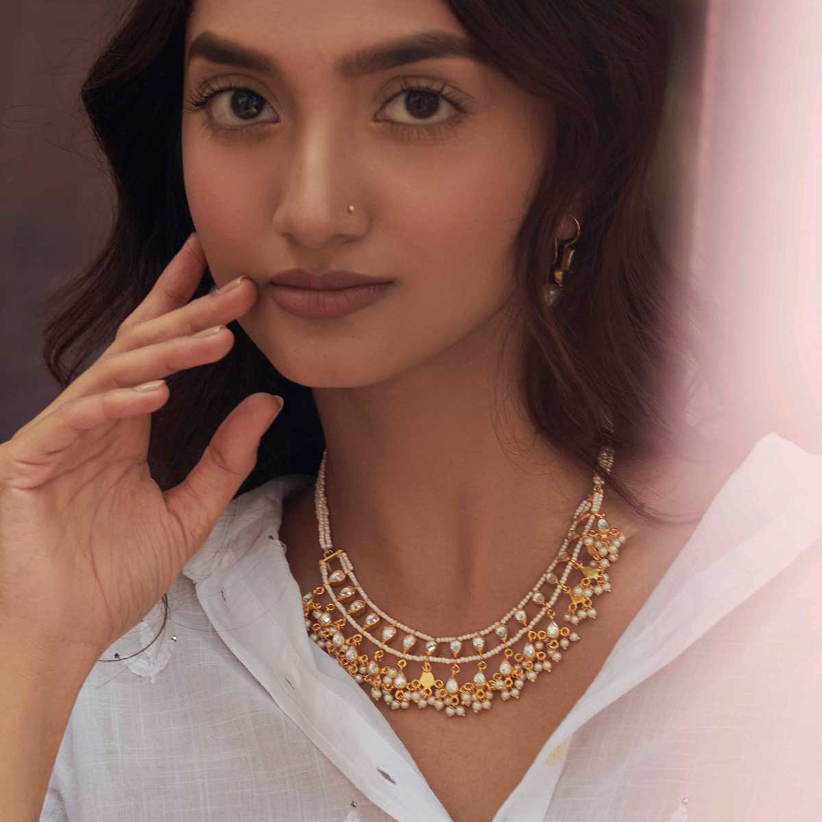 Aara Pearl Necklace