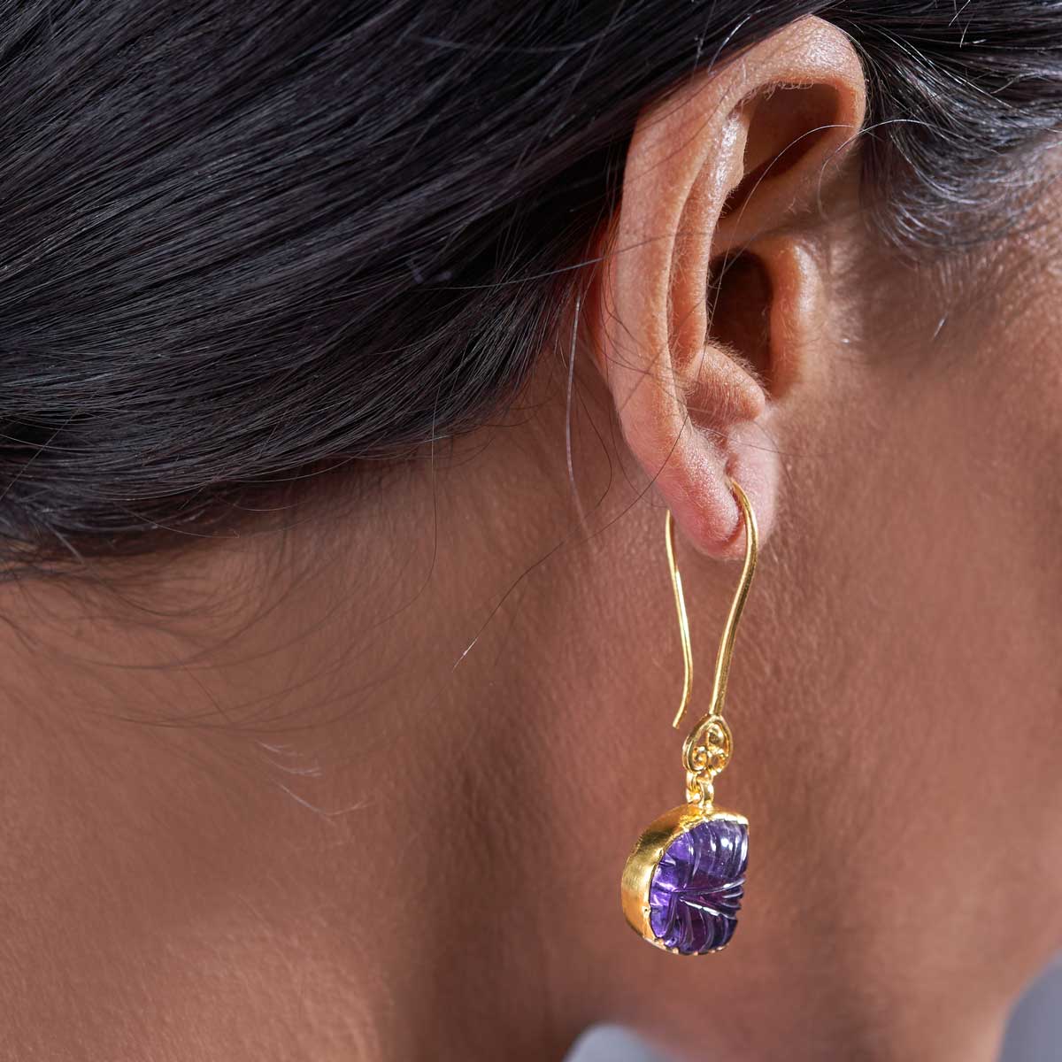 Violet Amethyst Drops